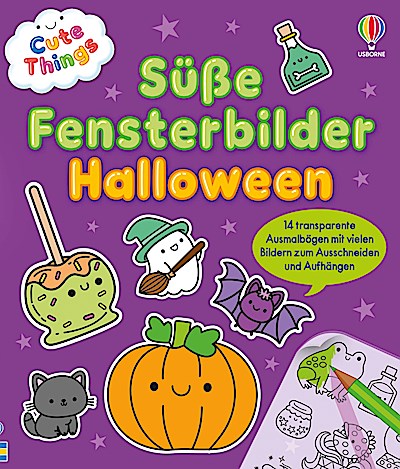 Cute Things - Süße Fensterbilder Halloween