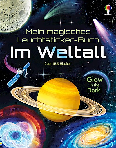Mein magisches Leuchtsticker-Buch: Im Weltall