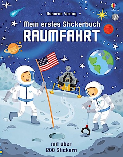 Mein erstes Stickerbuch: Raumfahrt