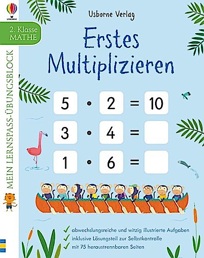 Mein Lernspaß-Übungsblock: Erstes Multiplizier...