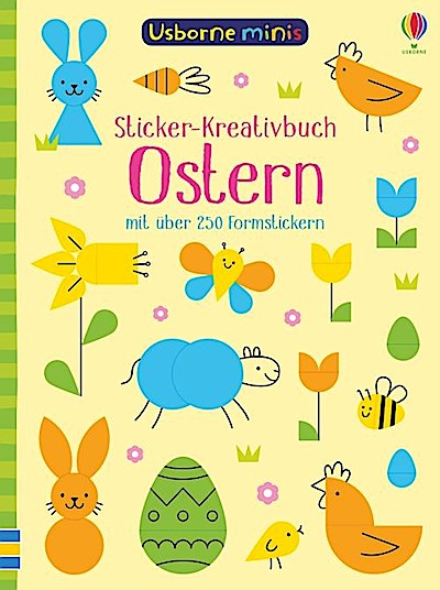 Usborne Minis - Sticker-Kreativbuch: Ostern