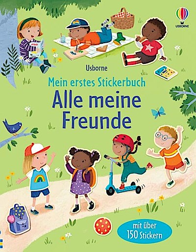 Mein erstes Stickerbuch: Alle meine Freunde