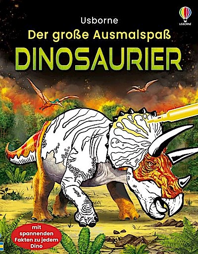 Der große Ausmalspaß: Dinosaurier