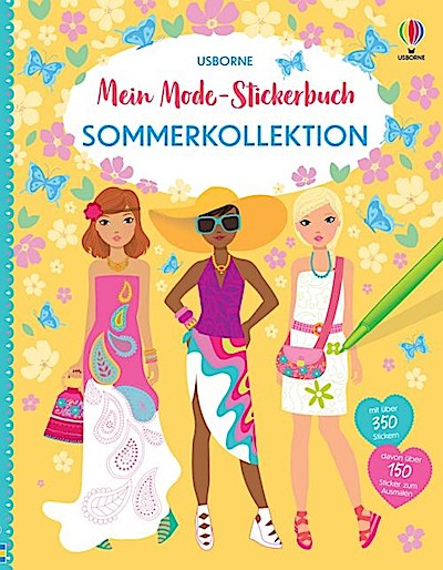 Mein Mode-Stickerbuch: Sommerkollektion