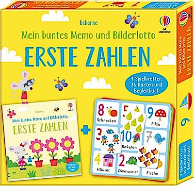 Mein buntes Memo und Bilderlotto: Erste Zahlen