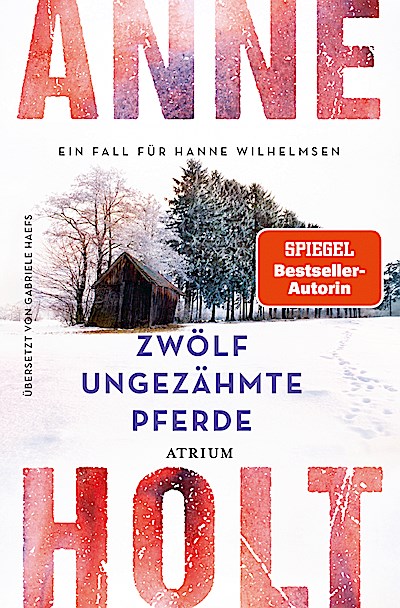 Zwölf ungezähmte Pferde