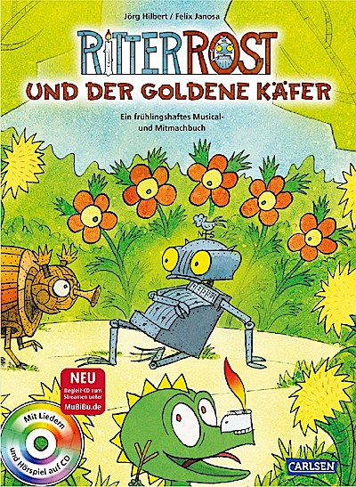 Ritter Rost: Ritter Rost und der goldene Käfer (mit CD)