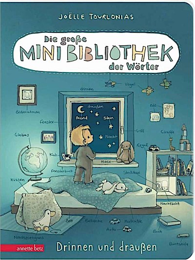 Die große Mini-Bibliothek der Wörter: Drinnen und draußen