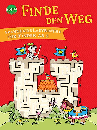 Finde den Weg - Spannende Labyrinthe für Kinder ab 5