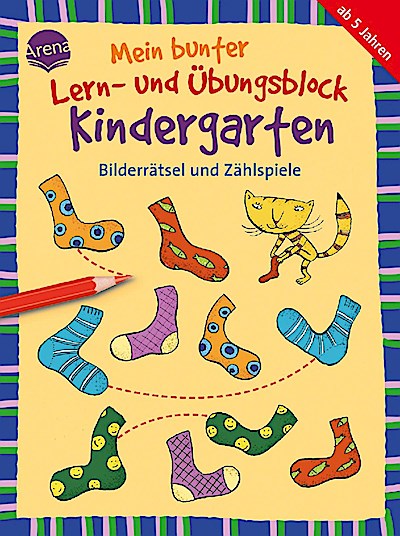 Mein bunter Lern- & Übungsblock KiGa: Bilderrätsel ...