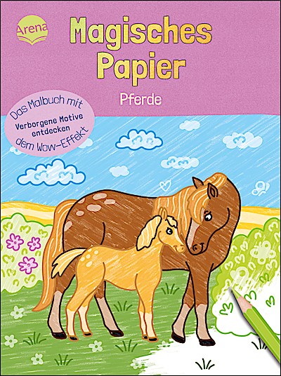 Magisches Papier - Pferde (verborgene Motive entdecken)