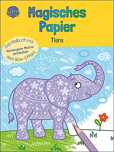 Magisches Papier - Tiere (verborgene Motive entdecken)