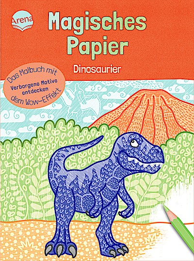 Magisches Papier - Dinosaurier (verborgene Motive entdecken)