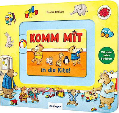 Meine Schiebebahn-Pappe: Komm mit in die Kita