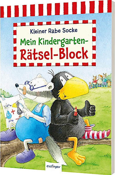 Der kleine Rabe Socke: Mein Kindergarten-Rätse...