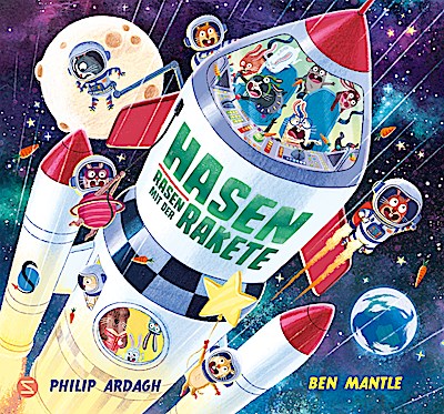 Hasen rasen mit der Rakete
