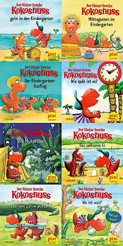Pixi-8er-Set 288: Der kleine Drache Kokosnuss ...