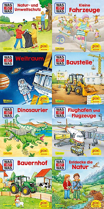Pixi-8er-Set 296: Pixi zeigt dir WAS IST WAS (...