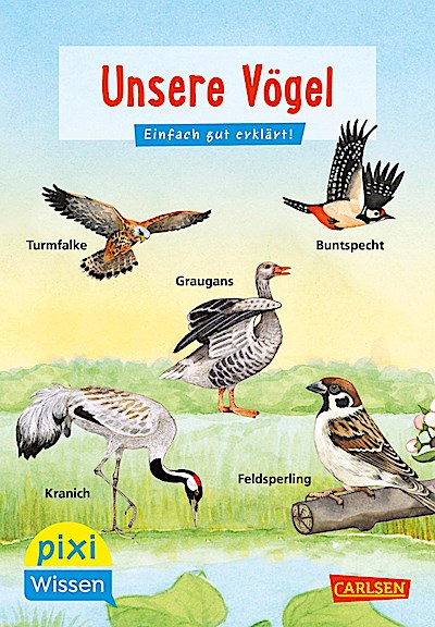 Pixi Wissen 108: VE 5 Unsere Vögel (5 Exemplare)