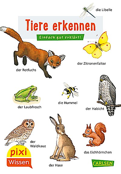 Pixi Wissen 30: VE 5 Tiere erkennen