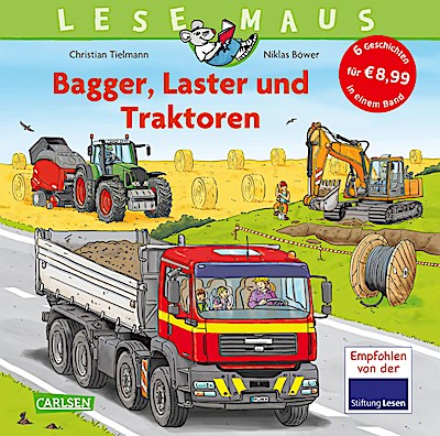 LESEMAUS Sonderbände: Bagger, Laster und Trakt...