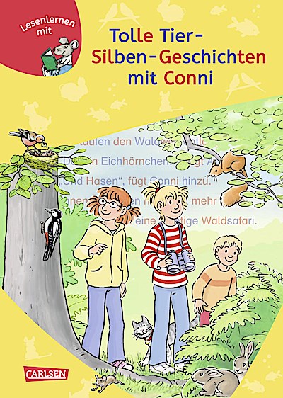 Lesen lernen mit Conni: Tolle Tier-Silben-Gesc...