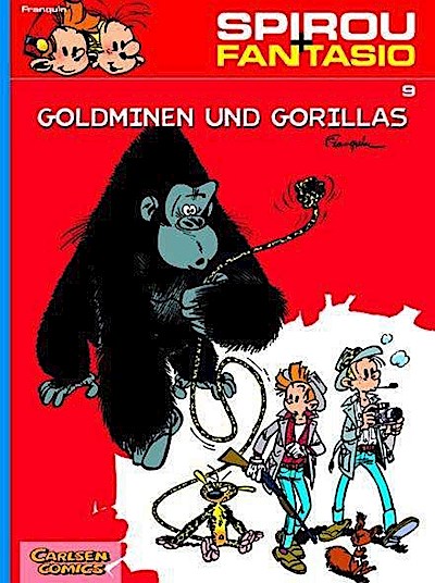 Spirou und Fantasio 09: Goldminen und Gorillas