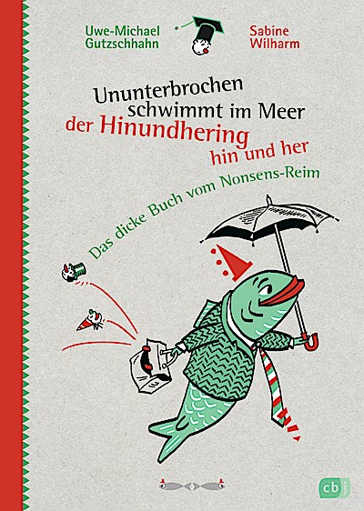 Ununterbrochen schwimmt im Meer der Hinundheri...
