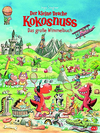 Der kl. Drache Kokosnuss  - Das große Wimmelbuch