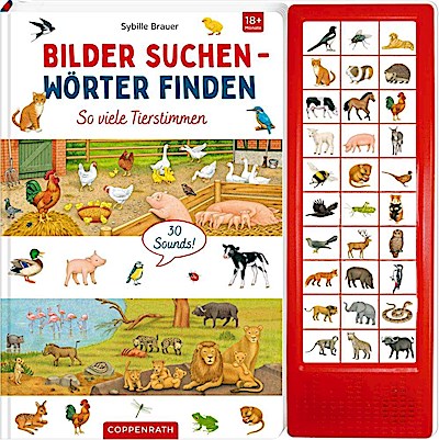 Bilder suchen - Wörter finden: So viele Tierstimmen (Soundb