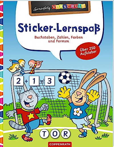 Sticker-Lernspaß (Fußball)