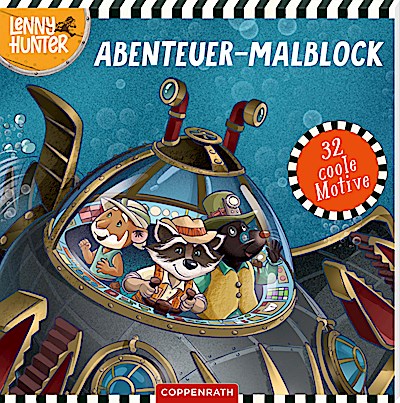 Abenteuer-Malblock (Lenny Hunter)