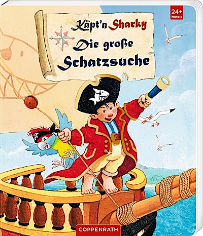 Die große Schatzsuche - Käpt’n Sharky (Pappbilderbuch)