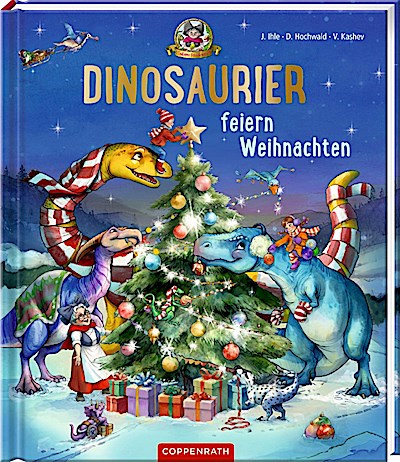 Dinosaurier (6) feiern Weihnachten