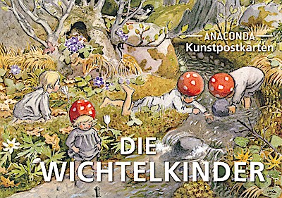 Postkarten-Set Wichtelkinder