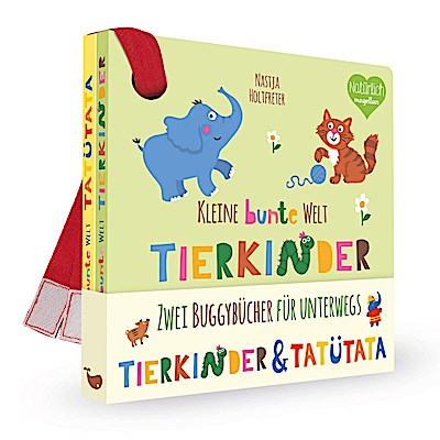 Buggybücher für unterwegs: Tierkinder & Tatütata