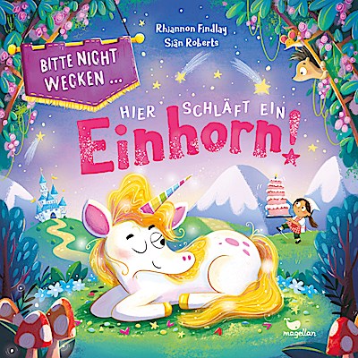 Bitte nicht wecken ... Hier schläft ein Einhorn!