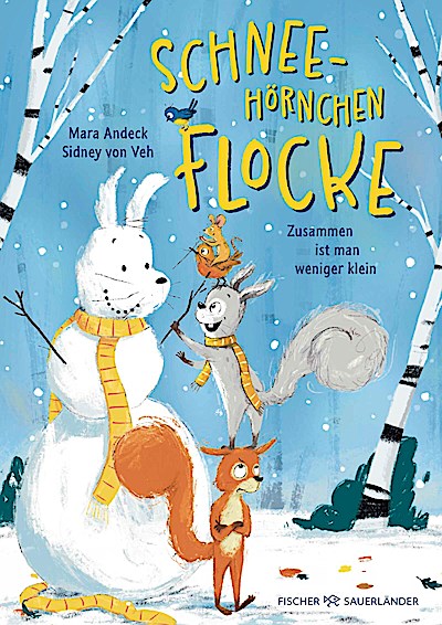 Schneehörnchen Flocke – Zusammen ist man wenig...