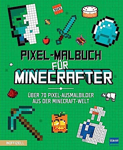 Pixel-Malbuch für Minecrafter