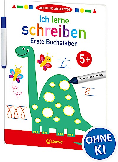 Wisch und wieder weg - Ich lerne schreiben 5+