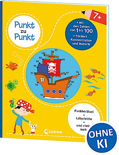 Punkt zu Punkt - Mit den Zahlen von 1 bis 100