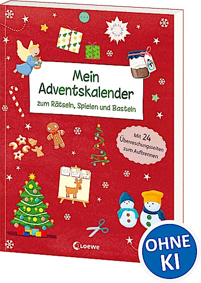 Mein Adventskalender zum Rätseln, Spielen und ...
