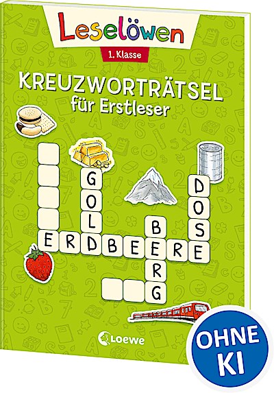 Leselöwen Kreuzworträtsel für Erstleser - 1. K...