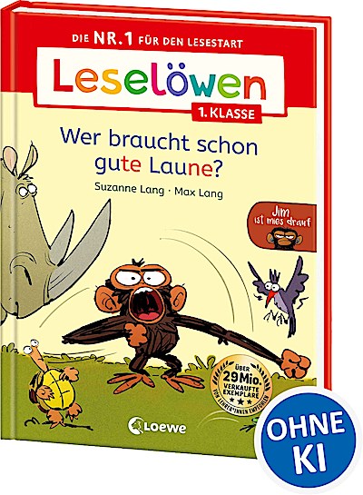 Leselöwen 1. Klasse - Jim ist mies drauf - Wer...