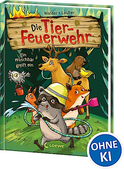 Die Tier-Feuerwehr (Band 1) - Ein Waschbär gre...