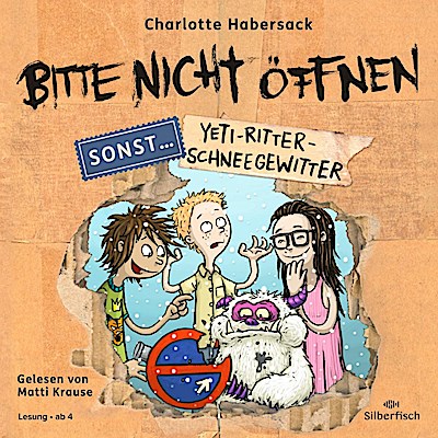 Bitte nicht öffnen, sonst (1) Yeti-Ritter-Schneegewitter