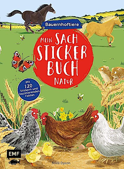Mein Sach-Stickerbuch Natur – Bauernhoftiere