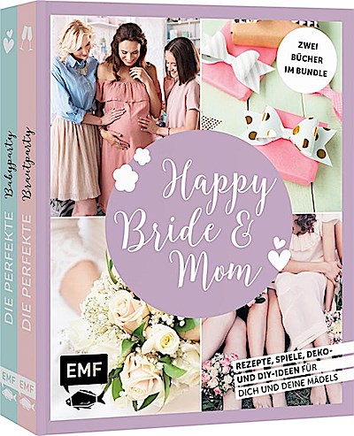 Happy Bride & Mom:Baby- & Brautparty (2 Bücher im Bundle)