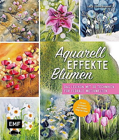 Aquarell-Effekte Blumen