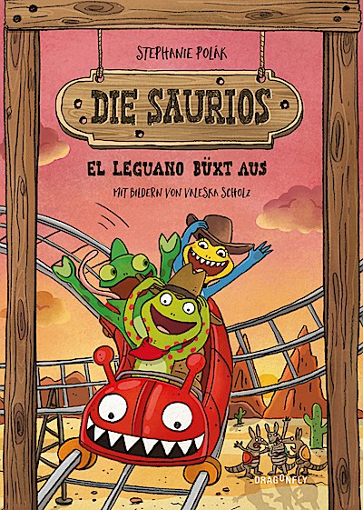 Die Saurios. El Leguano büxt aus